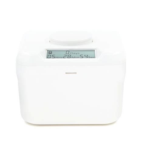 Time Locking Container White Mini Clear Base The Kitchen Safe