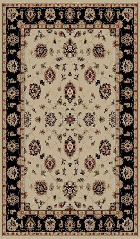 Rhine Rh03ivoryblack Rug From The 828 Rugs Collection At Modern Area Rugs