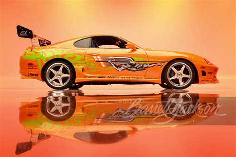 Paul Walkers 10 Second Orange Supra Has Fetched 0000 At An Auction