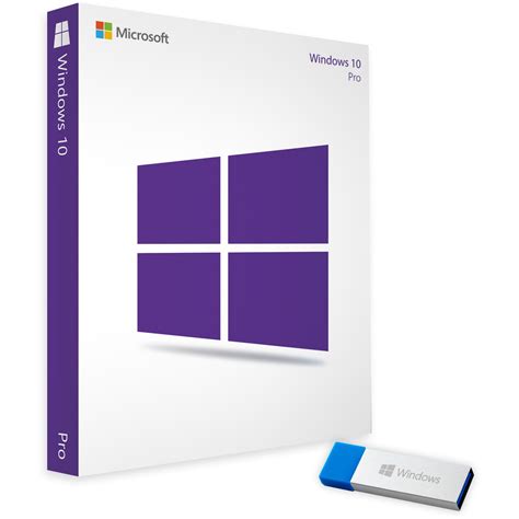 Microsoft Windows 10 Pro Retail Usb 30 Box 3264 Bit All Languages
