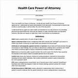 Images of Medical Power Of Attorney Ct