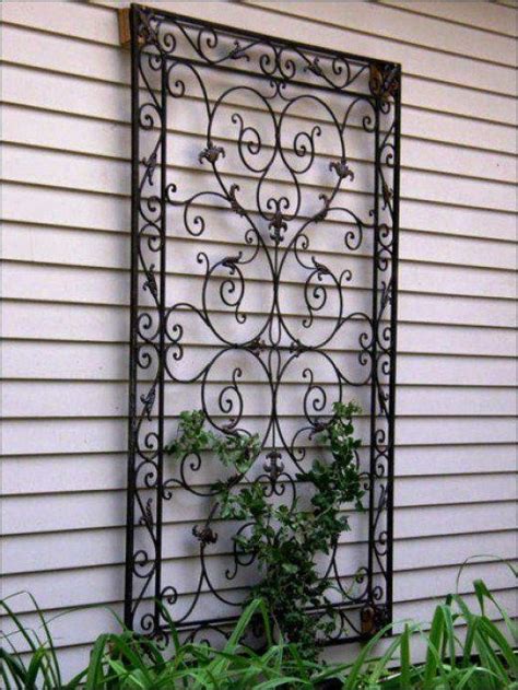 The most common iron garden art material is metal. 20 Photos Wrought Iron Garden Wall Art | Wall Art Ideas