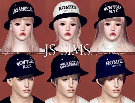 Js Sims 3 Stylish Bucket Hat