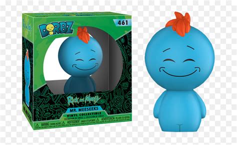 Meeseeks Vinyl Figure Funko Dorbz Limited Chase Edition Rick And