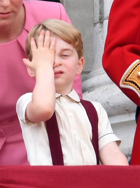 prince george s best facial expressions popsugar celebrity