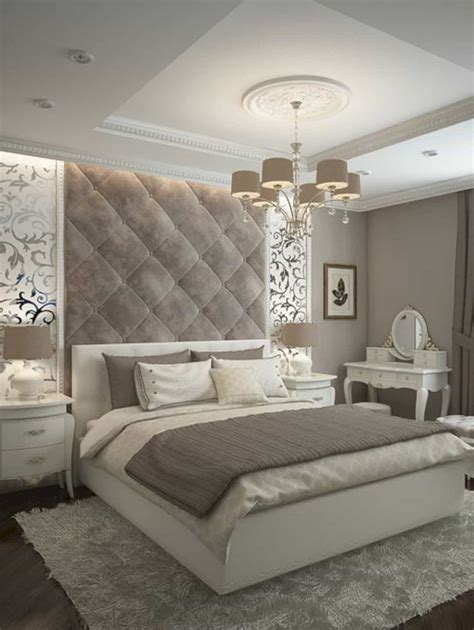 The first bedroom is definitely towards the cool gray side of the color spectrum, which actually makes for a cozy design. 15 Elegant Bedroom Designs | Design Listicle