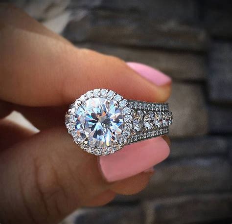 8 Beautiful Big Engagement Rings Raymond Lee Jewelers