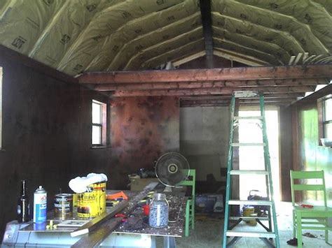 You'll want to drywall and paint the. How to turn your Barn or Shed into a Livable Tiny House ...