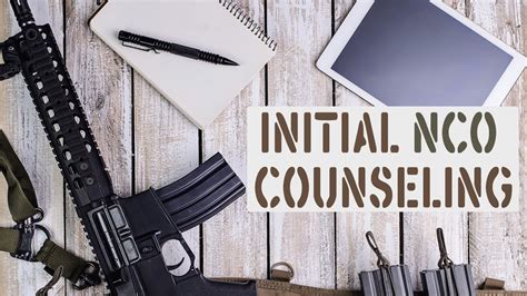 How To Complete Initial Nco Counseling Form Rallypoint