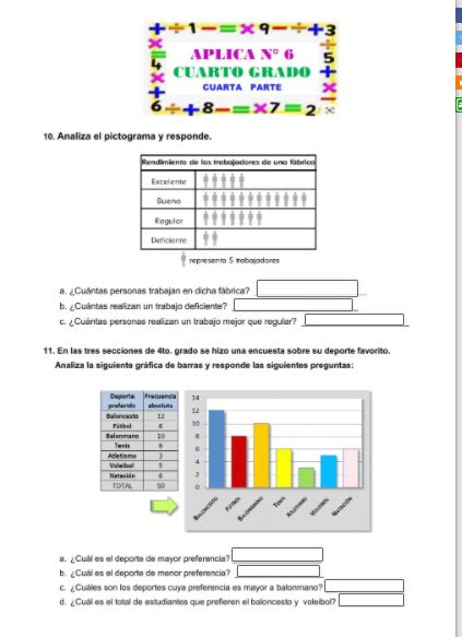 Blog De 3º La Aventura Continúa Pictogramas Y Diagramas De Barras