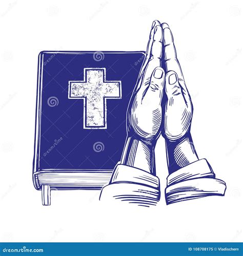 Praying Hands Bible Gospel The Doctrine Of Christianity Symbol Of