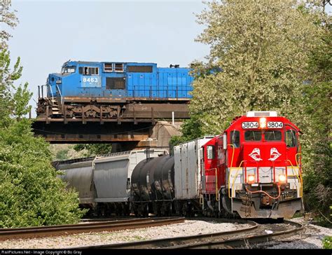 Rjc 3804 Rj Corman Railroads Emd Gp38 2 At Lexington Kentucky By Bo