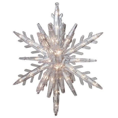 Ge 1075 In 108 Light 3d Hanging Star With Clear Random Sparkle Lights