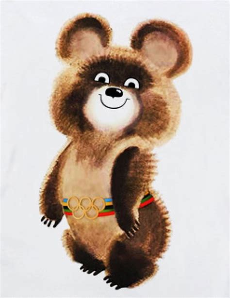 Mischa 1980 Olympic Mascot Olympic Logo Olympic Mascots Rio Olympics