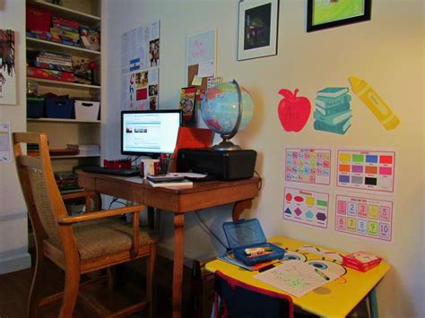 Kitschy Homeschool: Our Homeschool Classroom