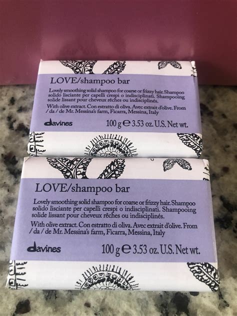 Set Of 2 Davines Love Shampoo Bar 353 Oz Each Ebay