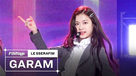 ‘blue Flame Stage Cam Kim Garam Focus Le Sserafim Debut Showcase