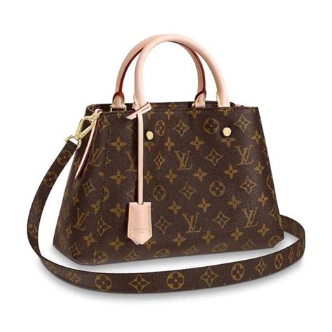 Louis Vuitton Lv Women Montaigne Bb Bag In Iconic Monogram Canvas Brown