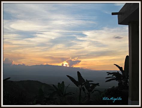 Sunset Over Mountains Of Cali Colombia Sunset Nature Photography Photo