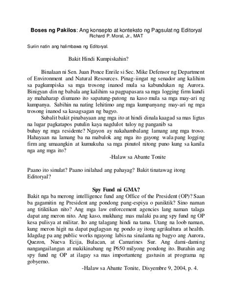 Halimbawa Ng Editoryal Philippin News Collections Vrogue Co