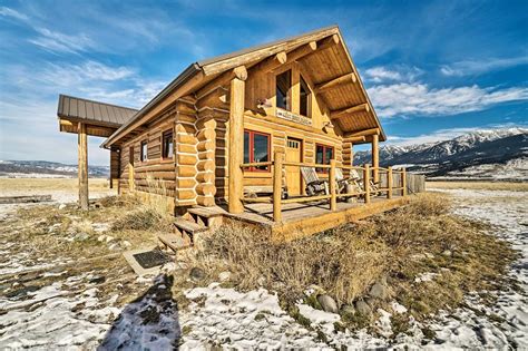 New 10 Acre Yellowstone Cabin Wstunning Mtn View Updated 2019