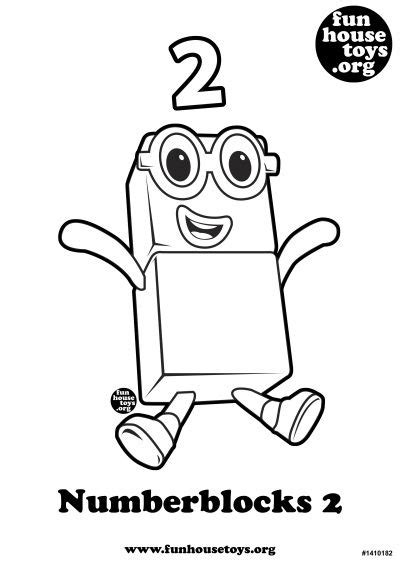 Numberblocks 5 Coloring Pages Printable Color