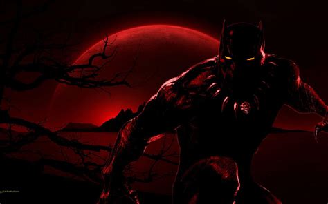 Red Black Panther Wallpapers Top Free Red Black Panther Backgrounds
