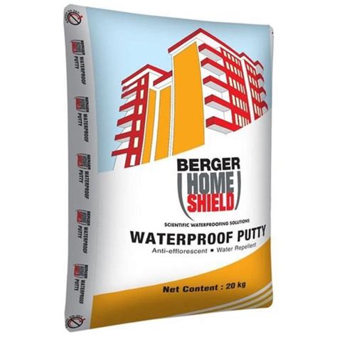 Berger Home Shield Waterproof Putty 20 Kg At Rs 1300bag In Pune Id