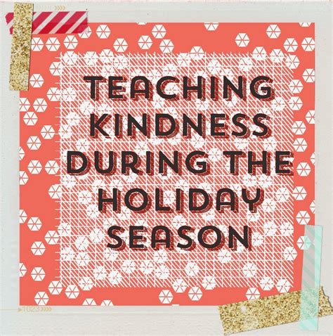 The Middle School Counselor Teaching Kindness During The Holiday