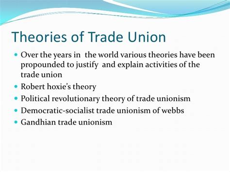 Trade Union Movement