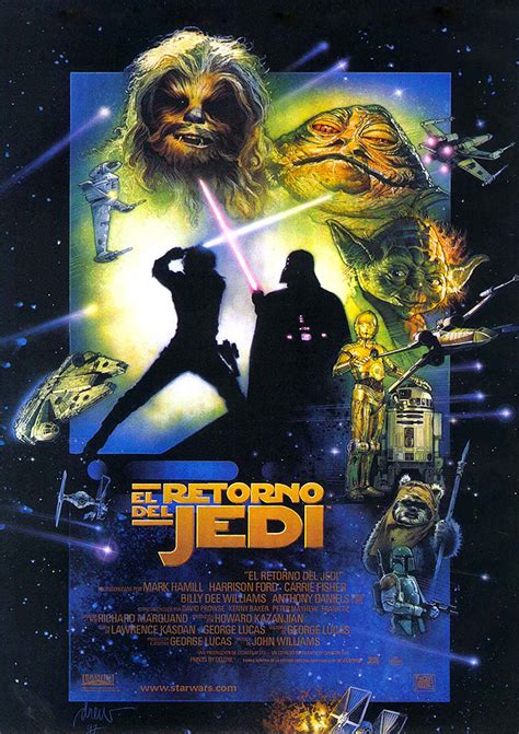Cartel De Star Wars Episodio Vi El Retorno Del Jedi Poster 1