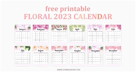 2023 Calendar Printable 2023 Get New Year 2023 Update