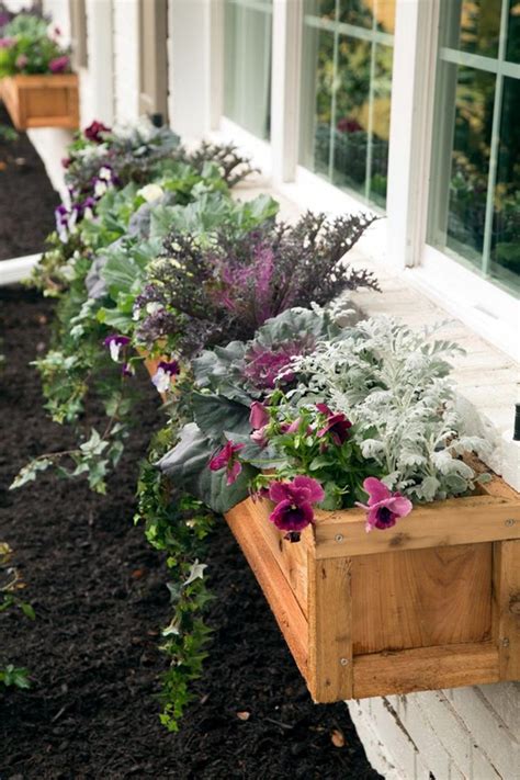 Window Box Flower Designs 37 Gorgeous Window Flower Boxes With