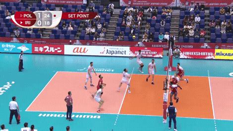 Wilfredo leon | 370 cm monster of the vertical jump (hd). Group Hug Jump GIF by Volleyball World - Find & Share on GIPHY