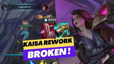 kaisa rework wild rift with new item is super broken youtube