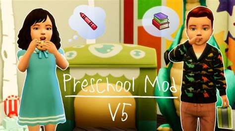 Preschool Mod Sims 4 Toddler Sims 4 Sims 4 Mods