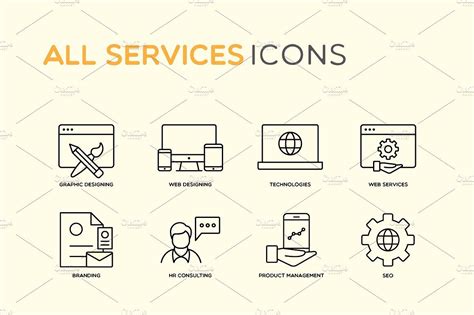 Included you will find an icon font in all relevant formats plus reference. Most Essential Services Icons | Custom icons, Icon ...