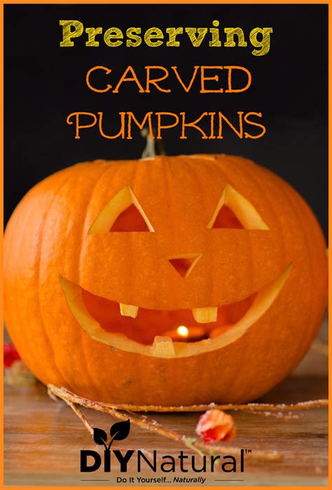 Preserving Carved Pumpkins: Natural Ways to Keep Them Fresh Longer