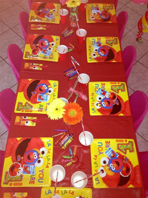 Elmo 1st Birthday 1st Birthday Birthday Party Decorations