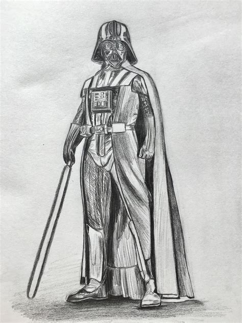 Darth Vader Sketch R StarWars