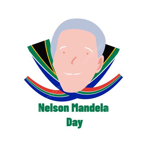 Nelson Mandela Clipart Transparent Background Head Vector Design