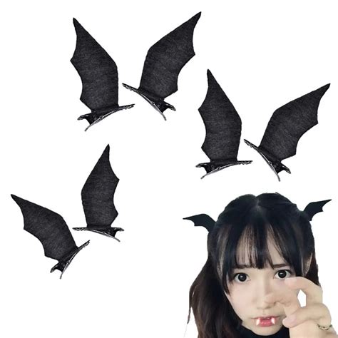Devil Bat Wings Hair Clip Bat Hairpins Halloween Costume Hair Clip In Party Diy Decorations From