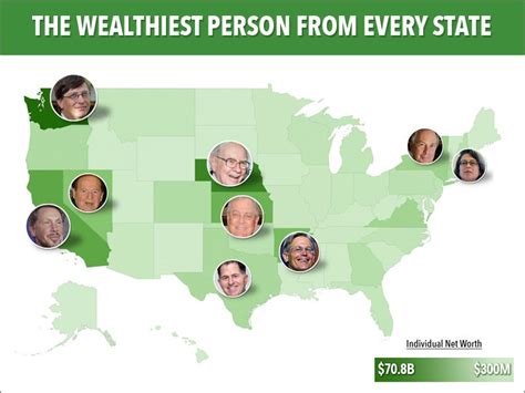 The Wealthiest Person In Every Us State Business Insider