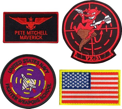 Top Gun Patches United Sates Navy Fighter Weapons Ubuy Nepal