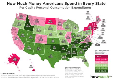 American Consumption Greatly Varies By State See Where The Biggest