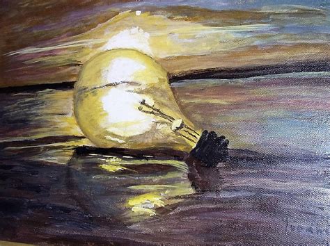 Let Your Light Shine Painting By Yvonne Carallo Pixels