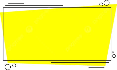 Modern Design Text Box Yellow Banners Design Text Box Png And Vector