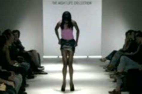 Model Pees On Catwalk In New Government Ad