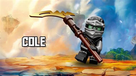 Cole Lego Ninjago Character Spot Youtube