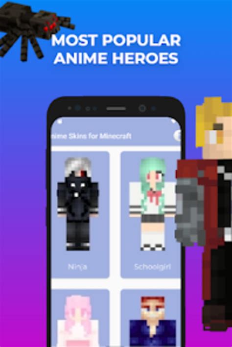 Anime Skins For Minecraft Pe Für Android Download